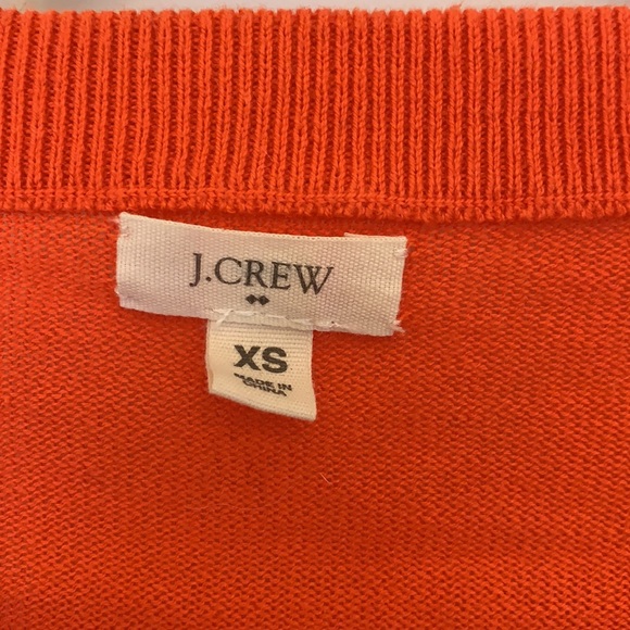 J.Crew Factory Orange Cardigan - Picture 2 of 4